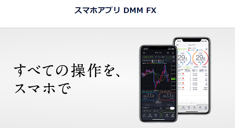 DMM FX　スマホアプリ